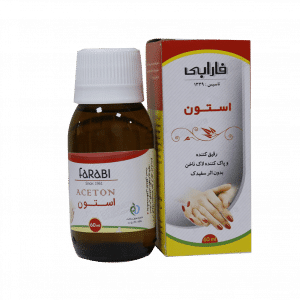 استون پاک کننده لاک ناخن فارابی ۶۰ میلی لیتر