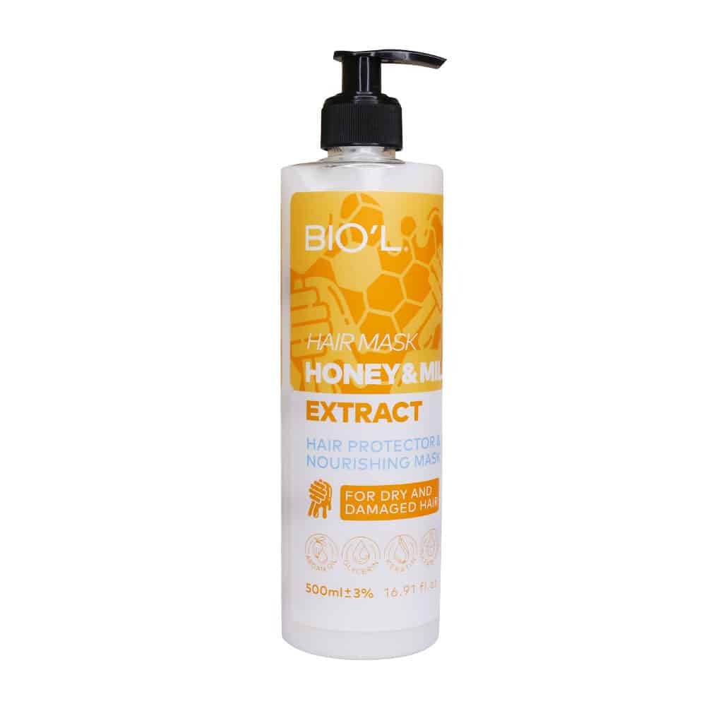 ماسک مو شیر و عسل بیول 500 میلی لیتر ماسک مو شیر و عسل بیول