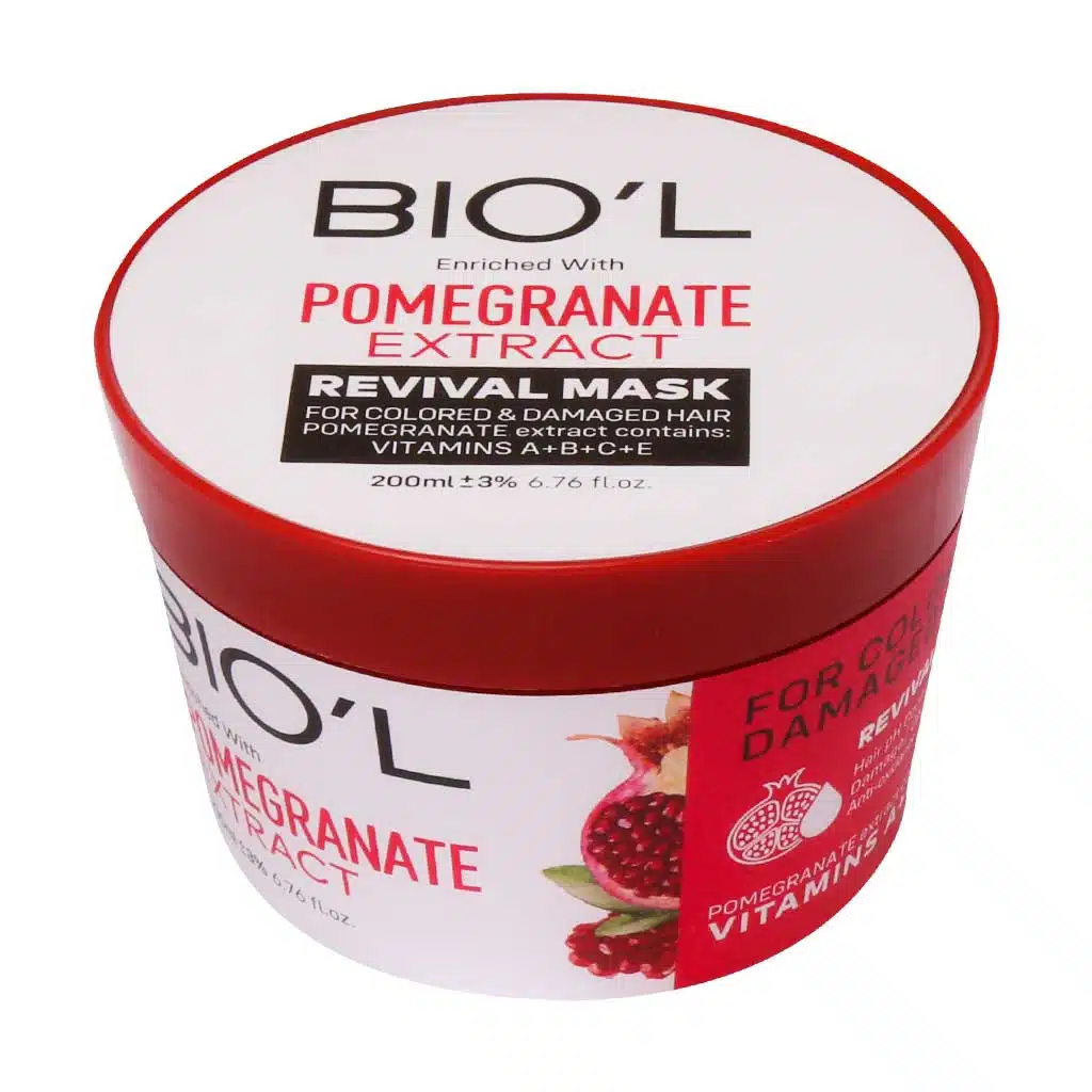 Biol-hair-mask-with-pomegranate-extract.jpg.webp ماسک مو انار بیول مناسب موهای رنگ شده و آسیب دیده 200 میلی لیتر