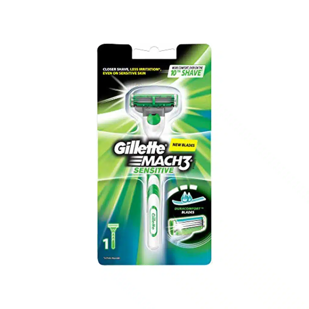 Gillette-Mach3-sensitive-Razor.jpg.webp خودتراش ژیلت مدل Mach 3 sensitive