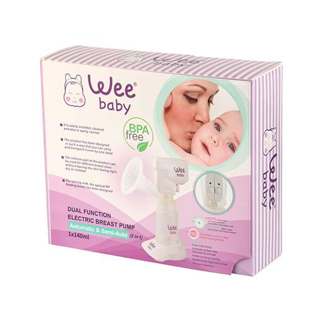 wee-baby-dual-function-electric-breast-pump شیردوش برقی وی بیبی اتوماتیک و نیمه اتوماتیک