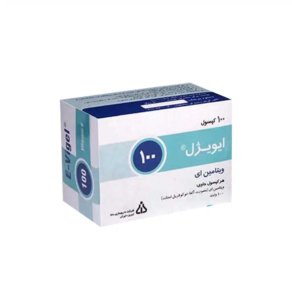 176-6592-1.jpg.webp کپسول ویتامین E 100 واحد ایویژل دانا فارما 100 عدد