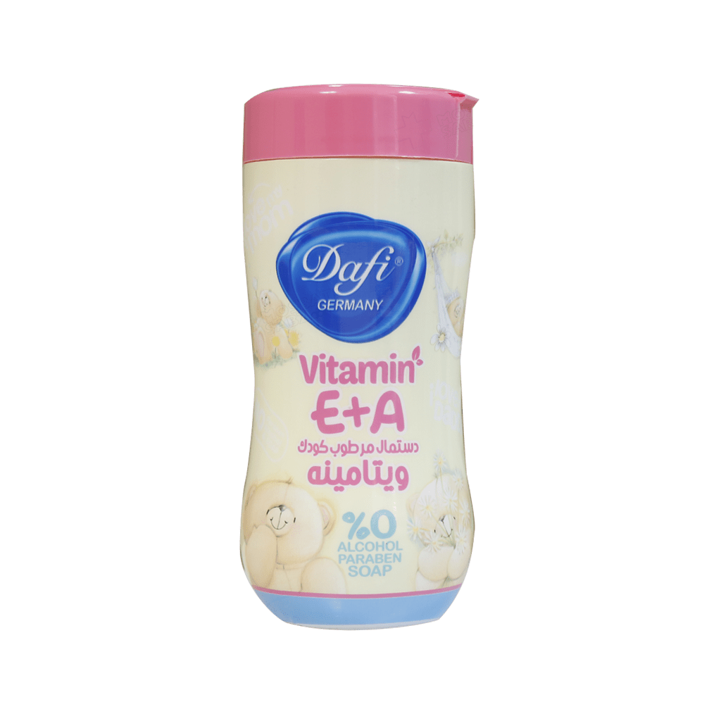 dafi-vitamin-baby-wet-wipes-70-pcs دستمال مرطوب کودک دافی حاوی ویتامین 70 عدد