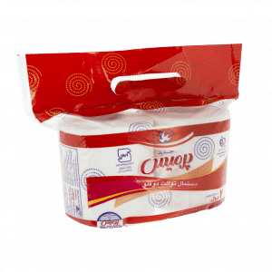 دستمال توالت دو قلوی پرمیس