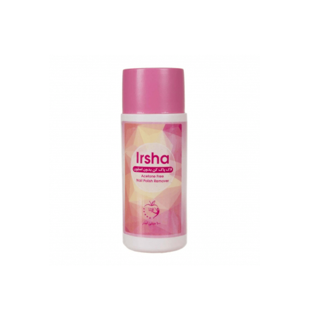 irsha-acetone-free-nail-polish-remover-100-ml لاک پاک کن بدون استون ایرشا 100 میلی لیتر