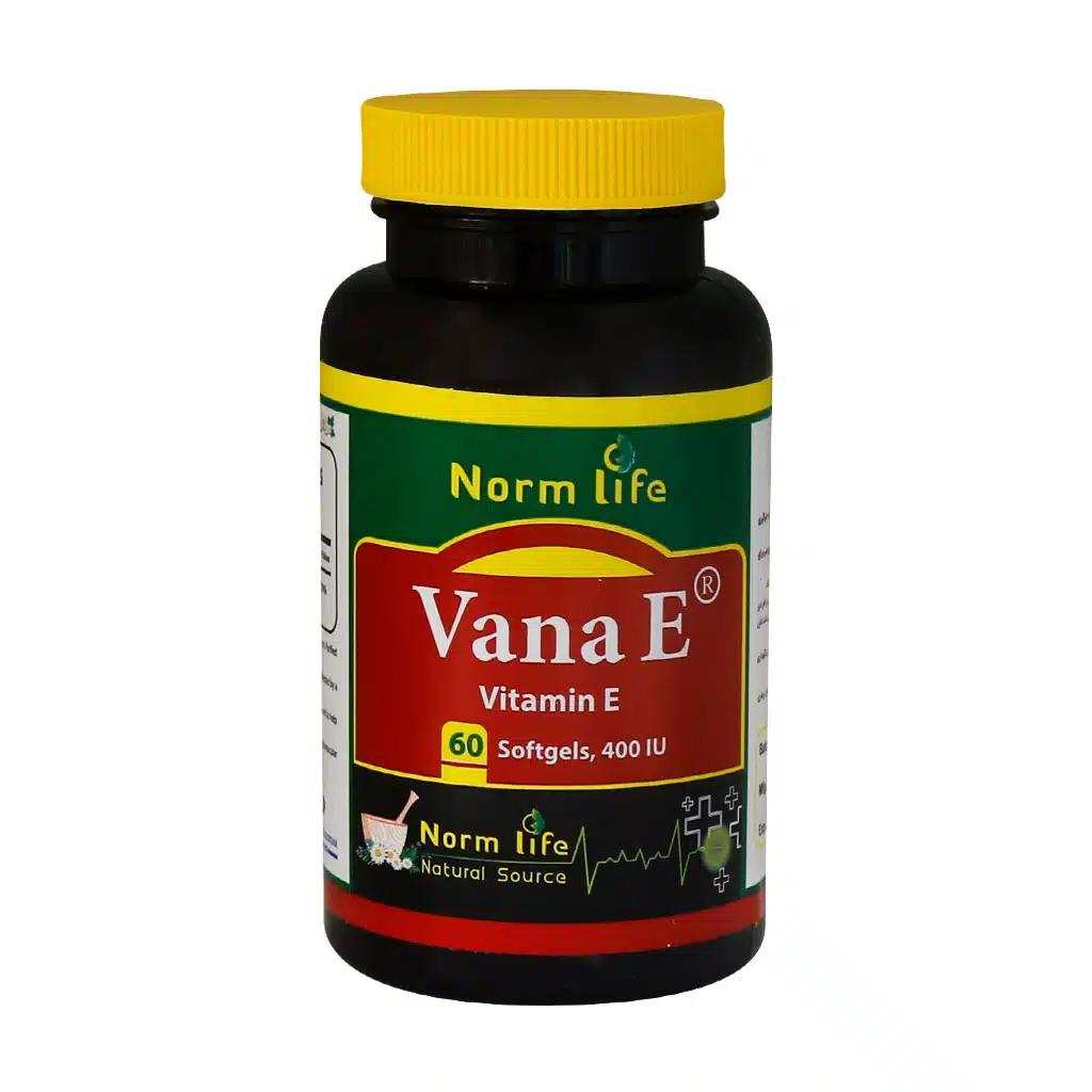 Norm-Life-Vana-E-60-Caps.jpg.webp کپسول نرم ویتامین E 400 واحد نورم لایف 60 عدد