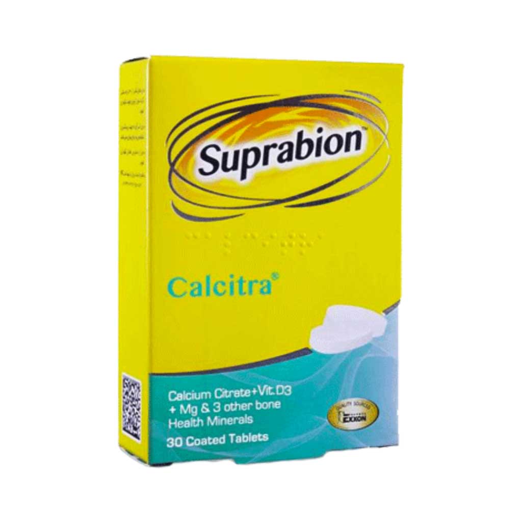 Suprabion-Calcitra-30-Tabs قرص کلسیترا سوپرابیون