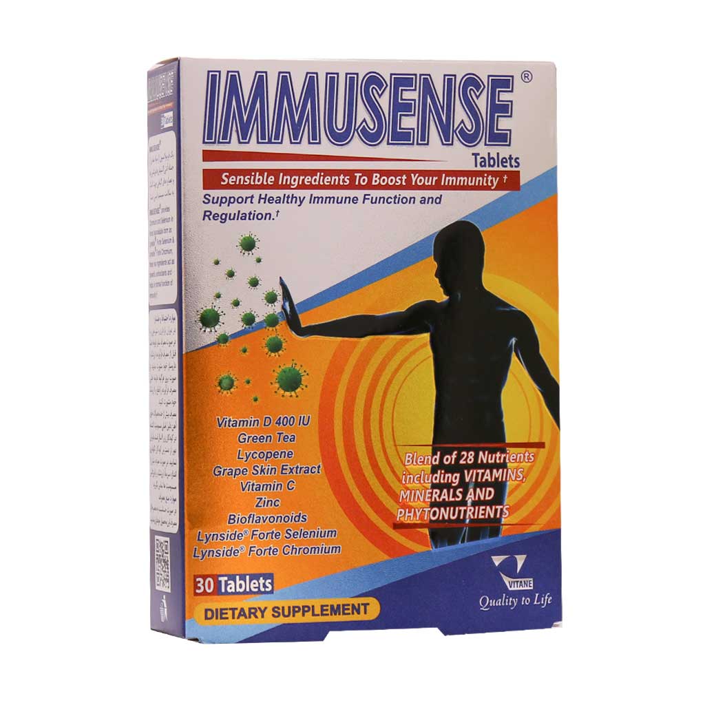 Vitane-Immusense-30-Tab قیمت قرص ایمیوسنس ویتان