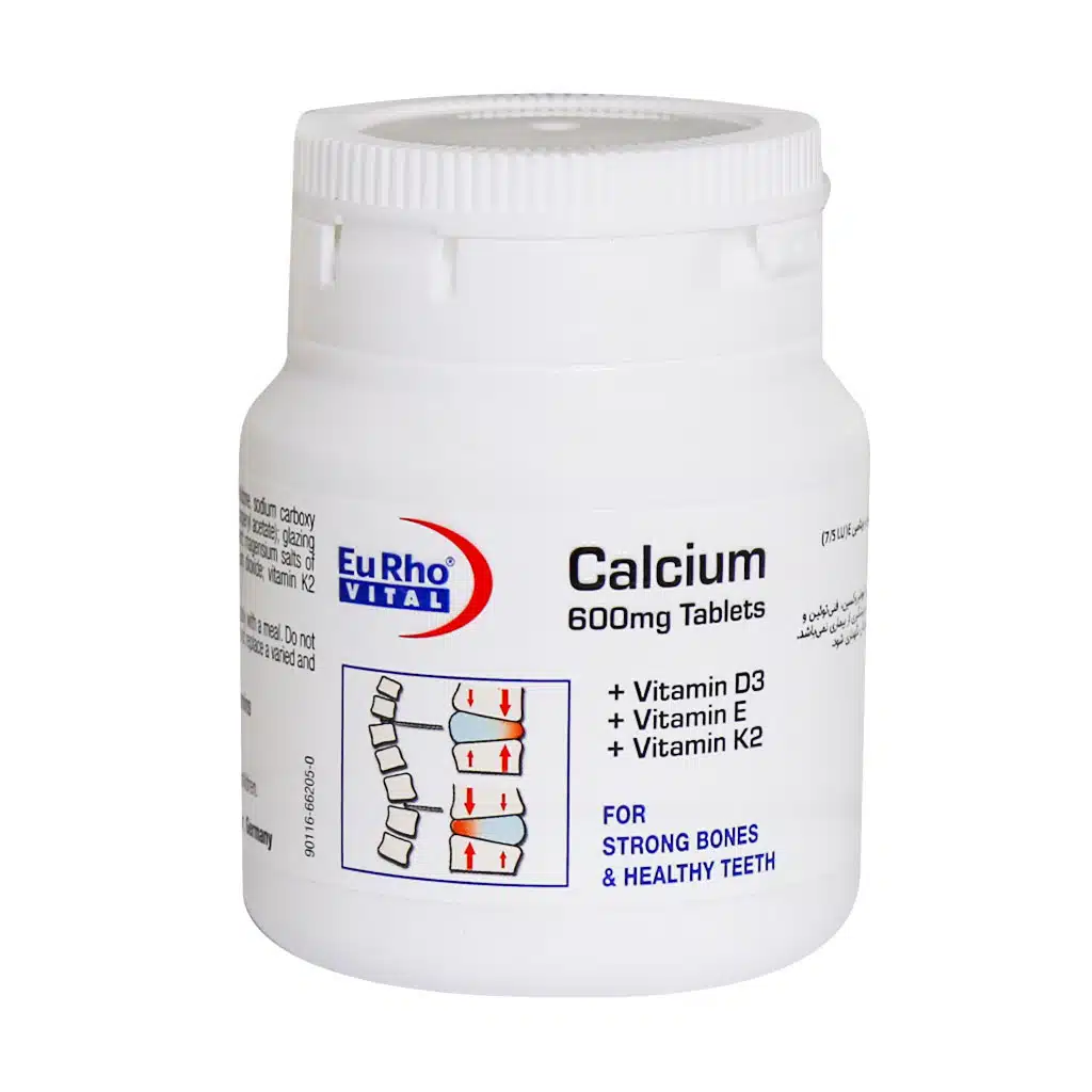 EurhoVital-Calcium-600-mg-and-Vitamin-D3.jpg.webp قرص کلسیم و ویتامین D3 یوروویتال 50 عدد