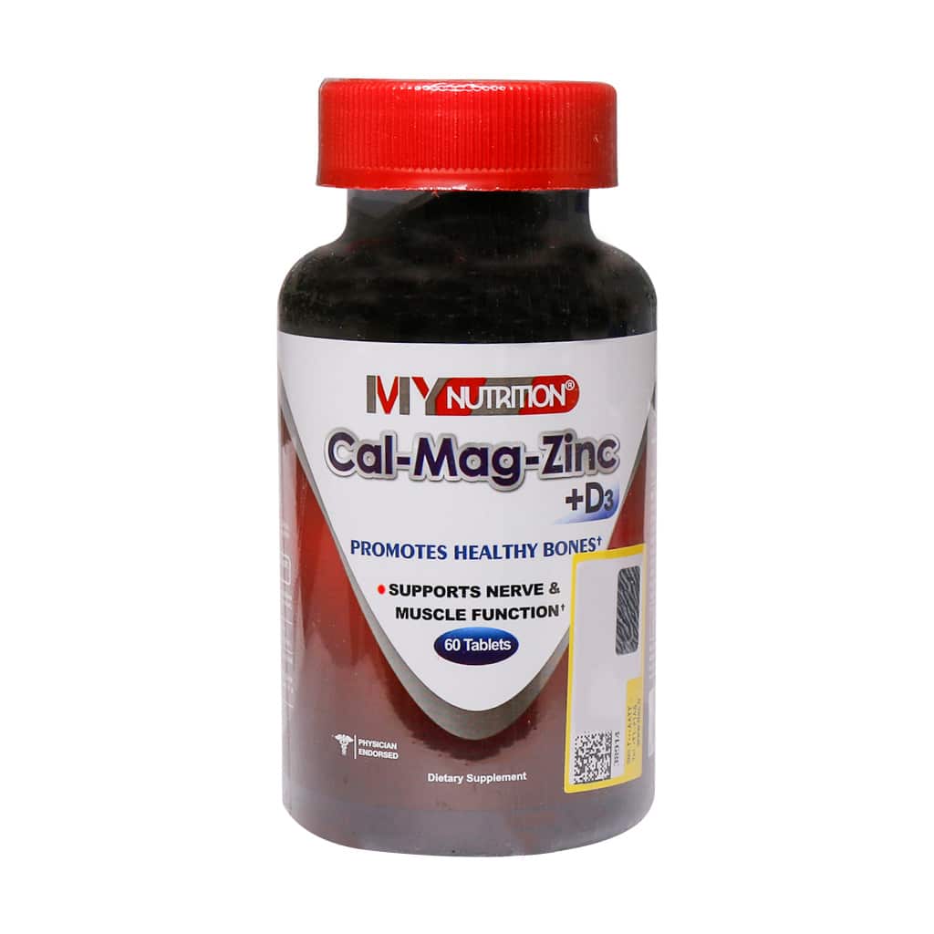 my-nutrition-cal-mag-zinc-d3-60-tab (2) قرص کلسیم منیزیم زینک D3 مای نوتریشن