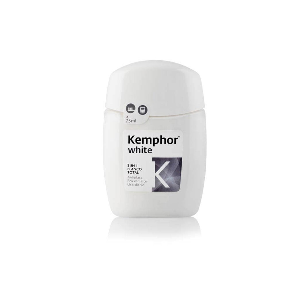kemphor-white-2-in-1-frescor-75-ml خمیر دندان و دهانشویه کمفور مدل WHITE