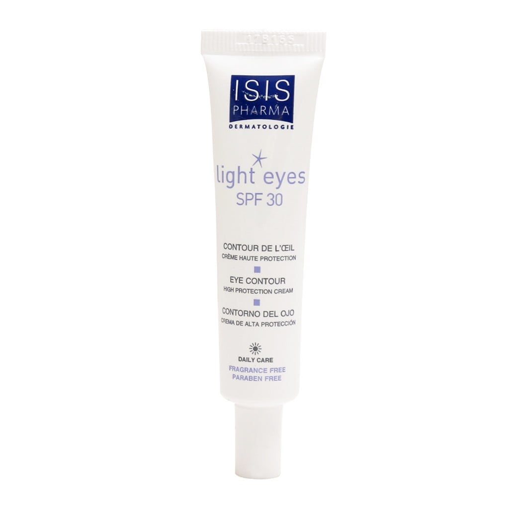 isis-pharma-light-eyes-spf30-protective-lightening-cream-15-ml کرم دور چشم SPF30 لایت آیز آیسیس فارما