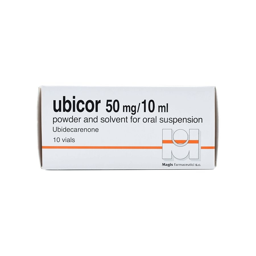 magis-farmaceutici-ubicor-50-mg-10-vials محلول خوراکی ابیکور مجیس 10 عدد