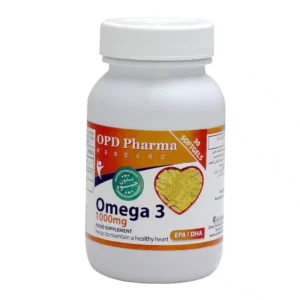کپسول ژلاتینی امگا 3 بدون جیوه او پی دی فارما 1000 میلی گرم 30 عدد