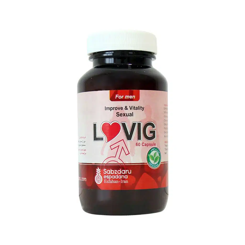 Sabzdaru-Lovig-Improve-Vitality-Sexual-60-Caps.jpg.webp کپسول لاوویگ سبز دارو مخصوص آقایان ۶۰ عددی