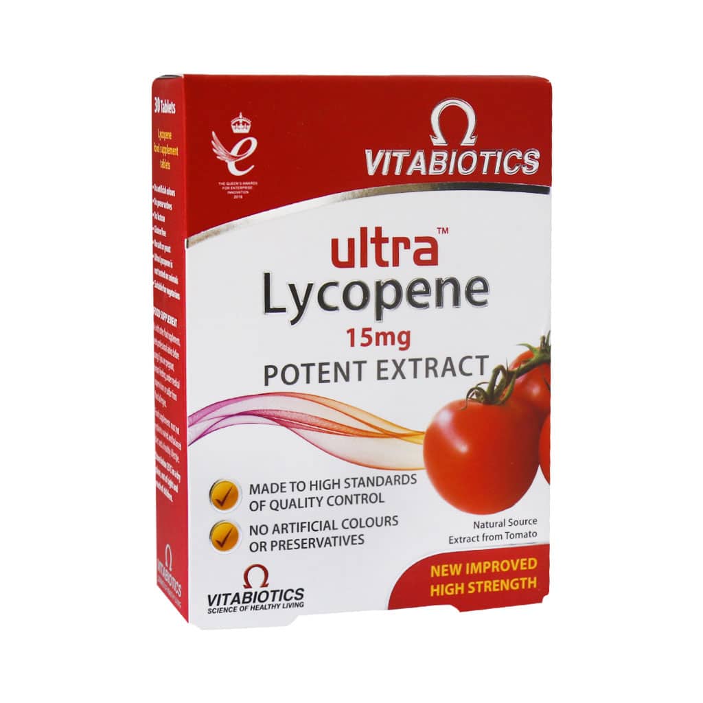 Vitabotics-Ultra-Lycopene-30-Tabs قرص اولترا لیکوپن ویتابیوتیکس