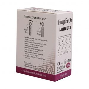 سوزن تست قند خون امپرور 100 عدد