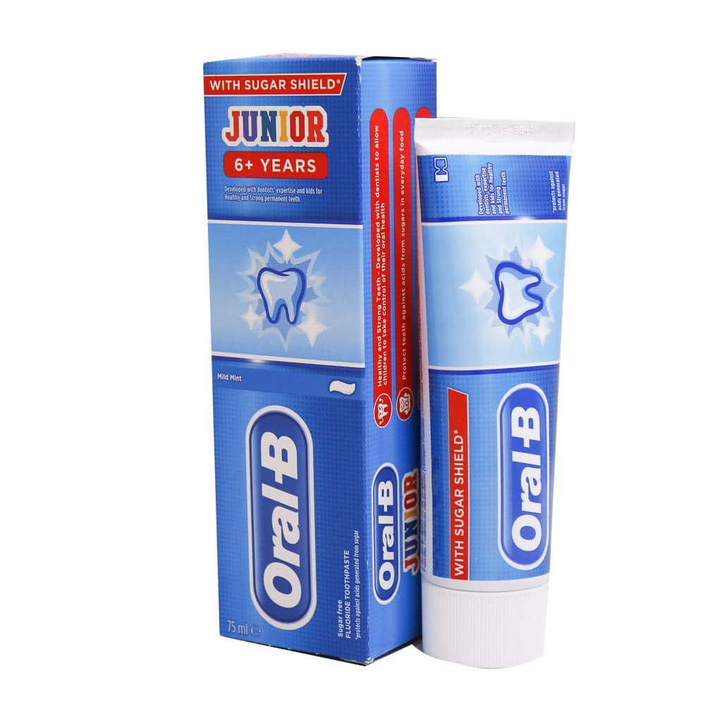 oral-b-junior-toothpaste-75-ml خمیر دندان نوجوانان اورال بی 75 میلی لیتر