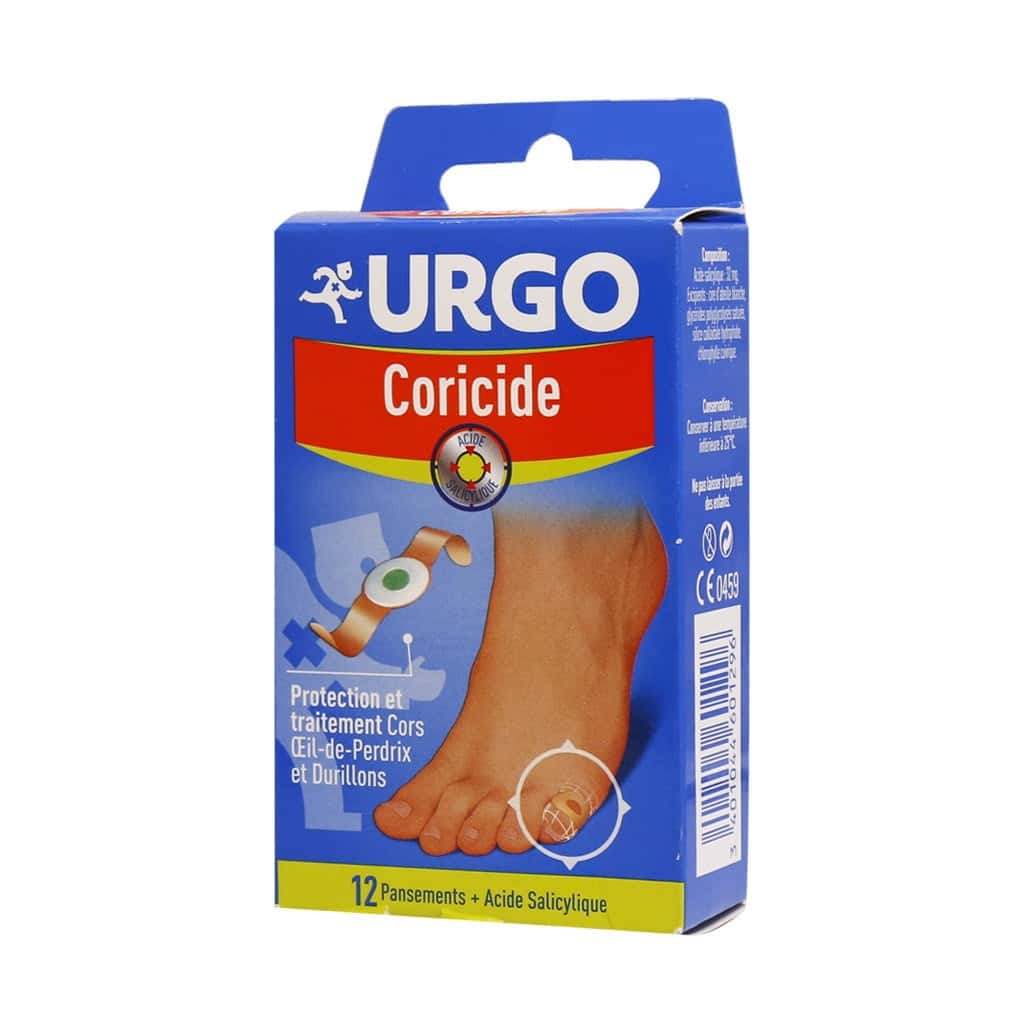 urgo-corcid-traitment-cors-12-pcs چسب میخچه یورگو 12 عدد