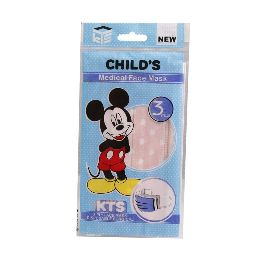 ماسک صورت کودکان کی تی اس 3 عددی ماسک صورت کودکان کی تی اس 3 عددی