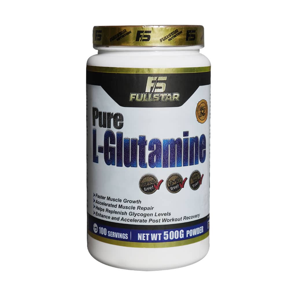 Fullstar-Pure-L-Glutamine-500 قیمت پودر پیور ال گلوتامین فول استار