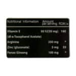 کپسول جینسینگ + آرژنین سندروس