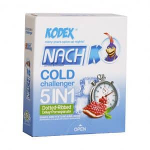کاندوم 5 کاره ناچ کدکس مدل کلد چلنجر 3 عدد