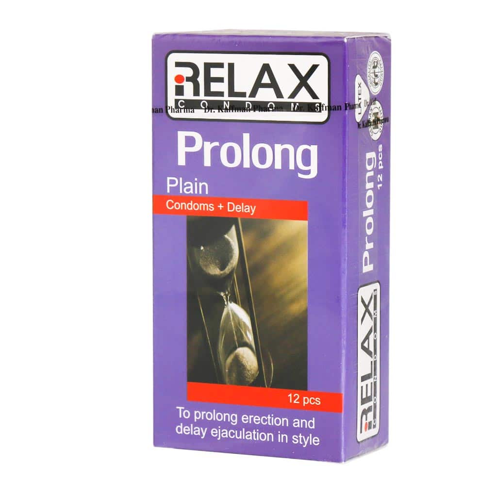 Relax Prolong 12 Pcs کاندوم تاخیری پرولانگ ریلکس