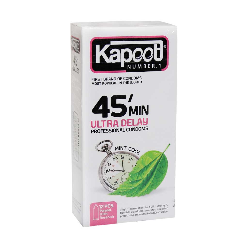 Kapoot-45-Minutes-Condoms-12-Pcs. کاندوم 45 دقیقه کاپوت