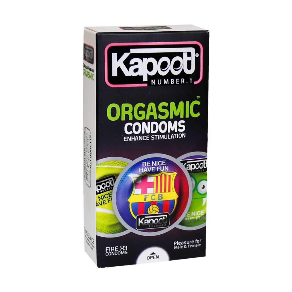 Kapoot-Orgasmic-Condoms-12-Pcs کاندوم ارگاسمیک کاپوت