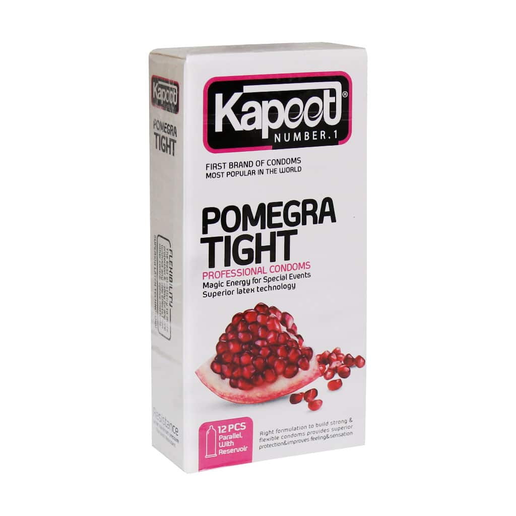 Kapoot-Pomegra-Tight-Condoms کاندوم کاپوت مدل Pomegra Tight