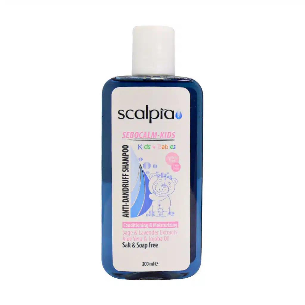 Scalpia-Sebocalm-Kids-Anti-Dandruff-Shampoo-200-ml.jpg.webp شامپو ضد شوره مناسب کودکان اسکالپیا ۲۰۰ میلی لیتر
