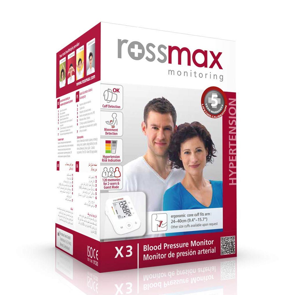 فشارسنج بازویی رزمکس مدل X3 فشارسنج بازویی رزمکس مدل X3