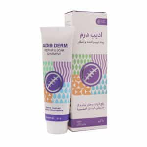 پماد ترمیم کننده و اسکار ادیب درم