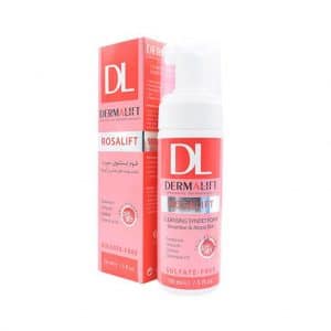 فوم شستشوی صورت رزالیفت درمالیفت مناسب پوست های حساس و آتوپیک 150 میلی لیتر