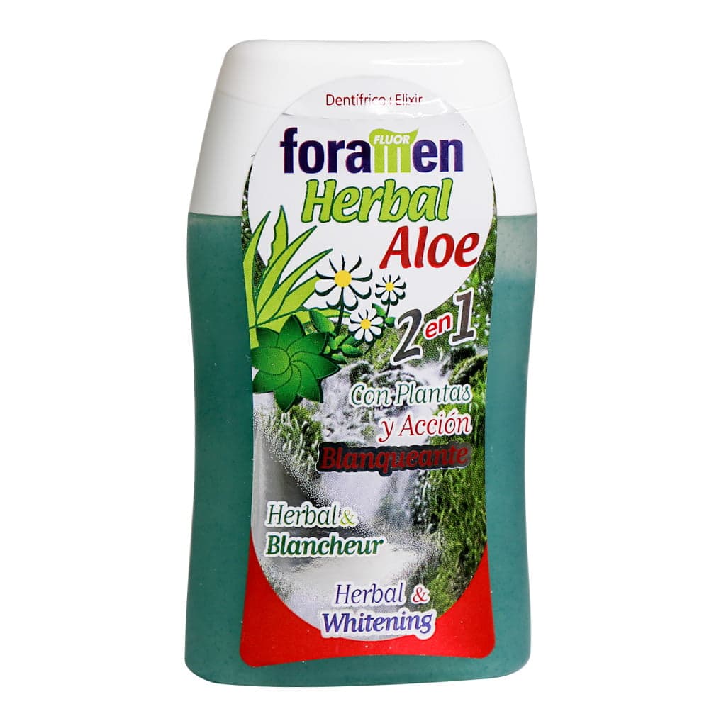 foramen-herbal-aloe-2-in-1-toothpaste-and-mouth-wash-100-ml خمیر دندان و دهانشویه گیاهی 2 در 1 فورامن