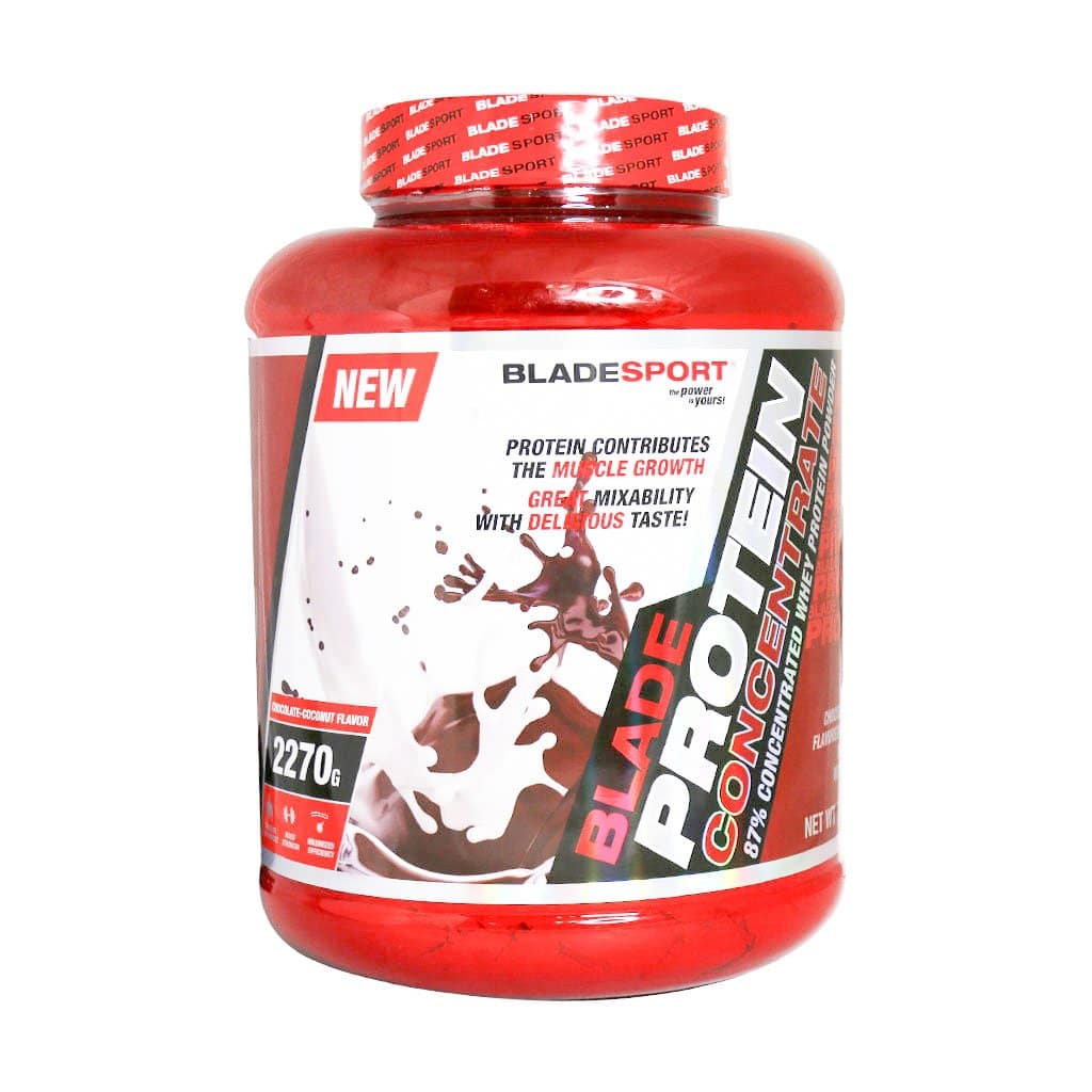Blade-Sport-Blade-Protein-Concentrate-Powder-with-Chocolate-Coconut-Flavor پودر بلید پروتئین کنسانتره بلید اسپرت