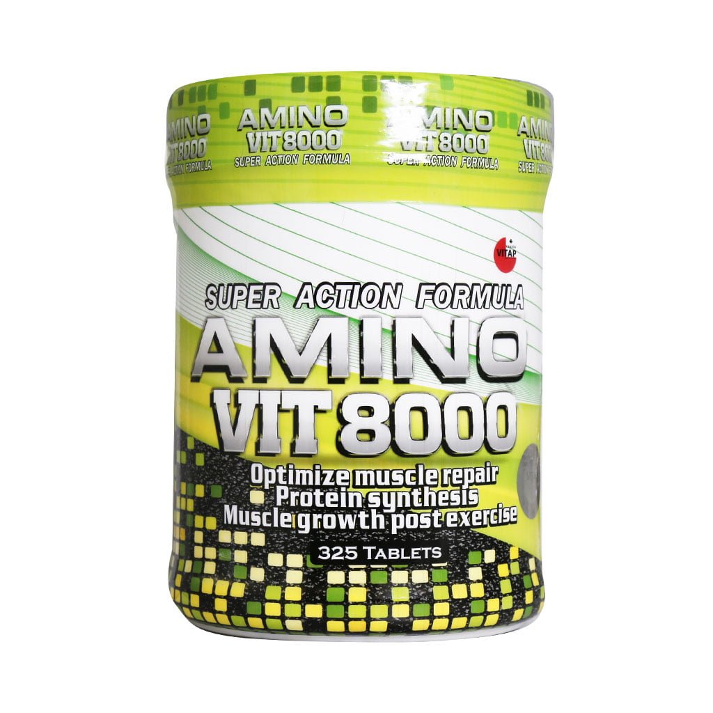 Vitap Amino Vit 8000 Super Action Formula 325tab قرص آمینو ویت 8000 ویتاپ