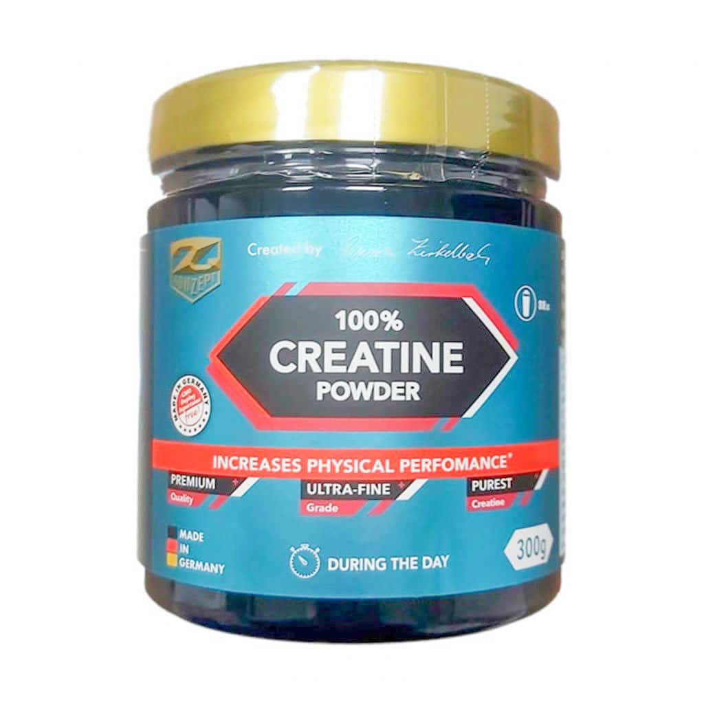 Z-Konzept-100%-Creatine-Powder-300-g پودر کراتین صد در صد زدکانزپت
