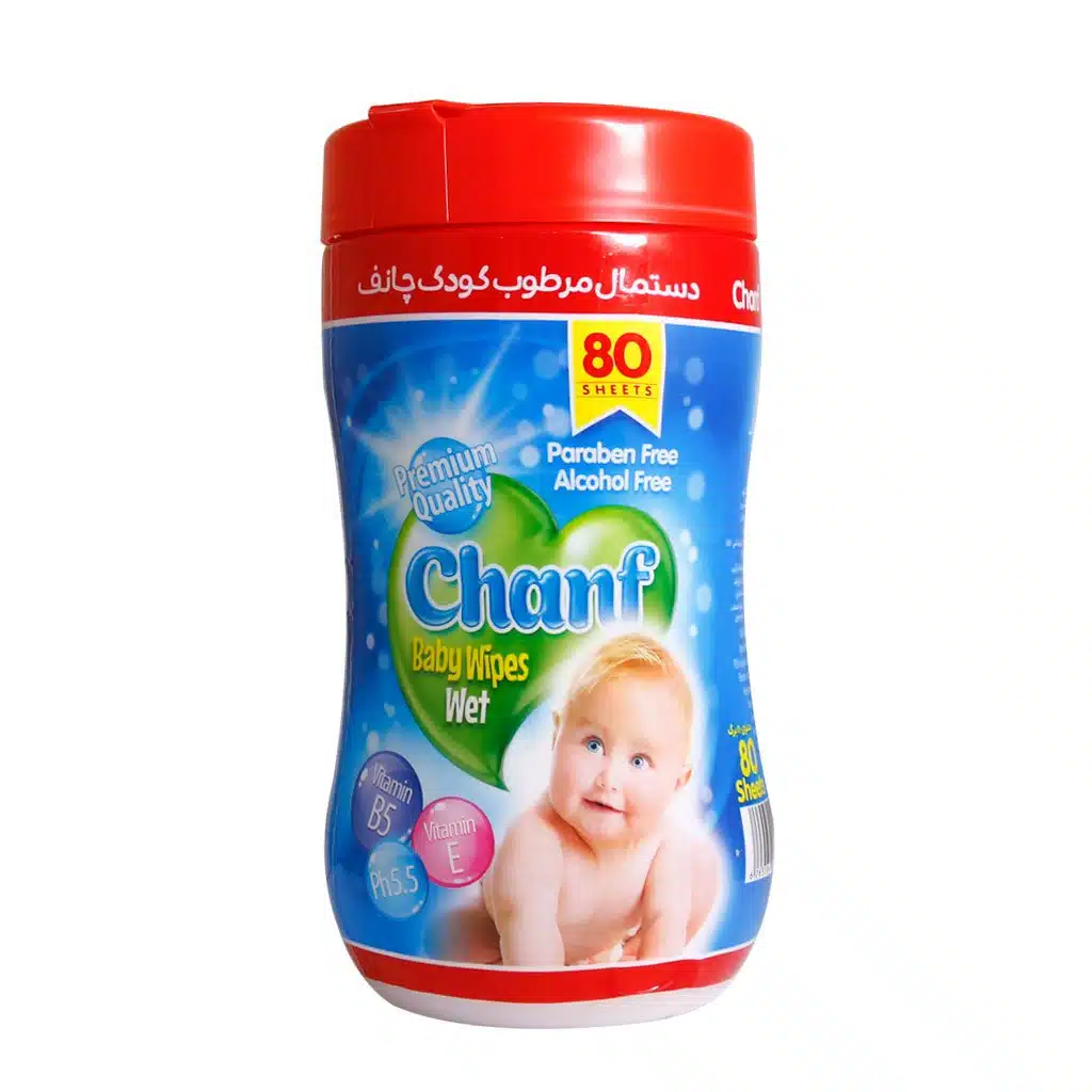 1249.jpg.webp دستمال مرطوب کودک چانف 80 عدد