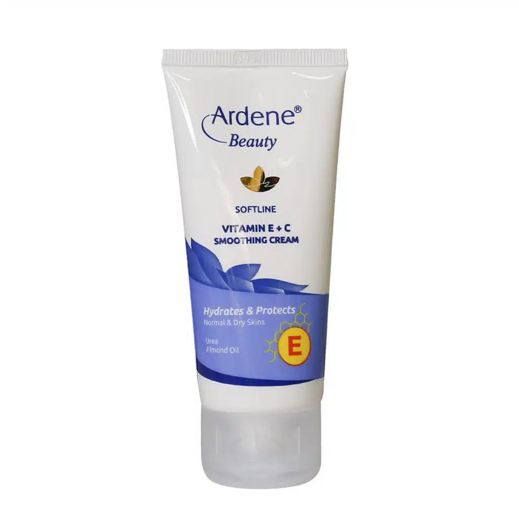 Arden-Vitamin-E-and-C-Smoothing-Cream-for-Normal-to-Dry-Skins-50-ml.jpg.webp کرم نرم کننده ویتامین E و C آردن مناسب پوست خشک 50 میلی لیتر