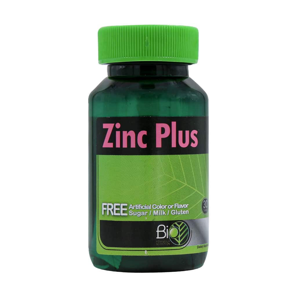 Bioformula-Zinc-Plus-30-Tabs قیمت قرص زینک پلاس بایو فرمولا