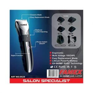 دستگاه اصلاح سر و صورت فامکس مدل 3523