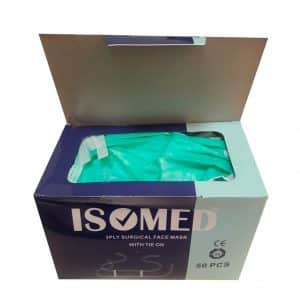 ماسک سه لایه جراحی بند دار ایزومد