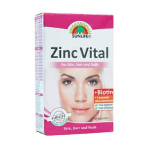 قیمت کپسول زینک ویتال سان لایف