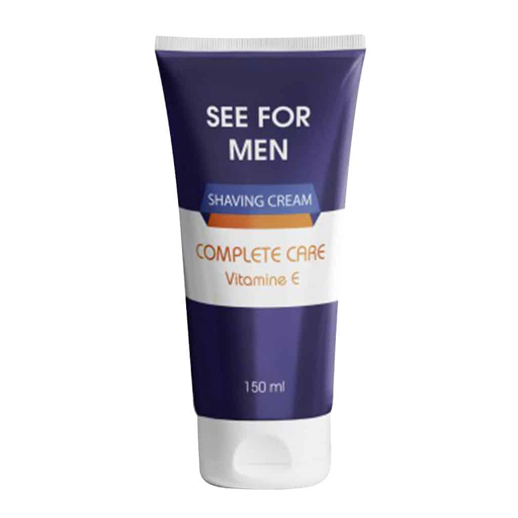 see-for-vitamin-e-shaving-cream-for-men-150-m کرم اصلاح کامل صورت آقایان سیفور