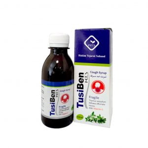 شربت توسی بن اچ تی اس حکیم تجارت سهند ضد سرفه و تنگی نفس 150 میلی لیتر