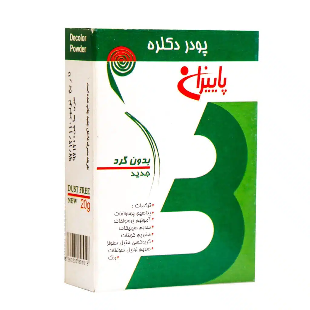 Paeizan-Decolor-Powder-20-gr.jpg.webp پودر دکلره پاییزان بدون گرد 20 گرم
