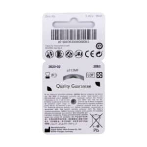 باتری سمعک شماره 312 زیمنس 6 عددی