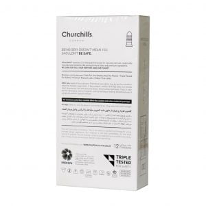 کاندوم تاخیری خاردار و شیاردار چرچیلز